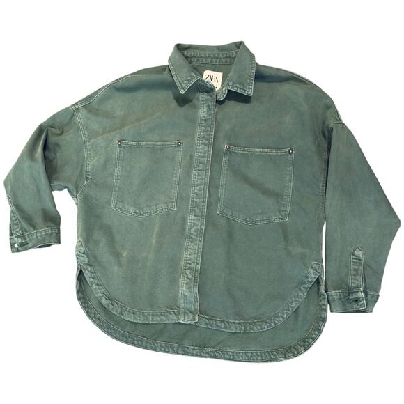 Zara Other - Zara Basic Denim Jacket Size Large